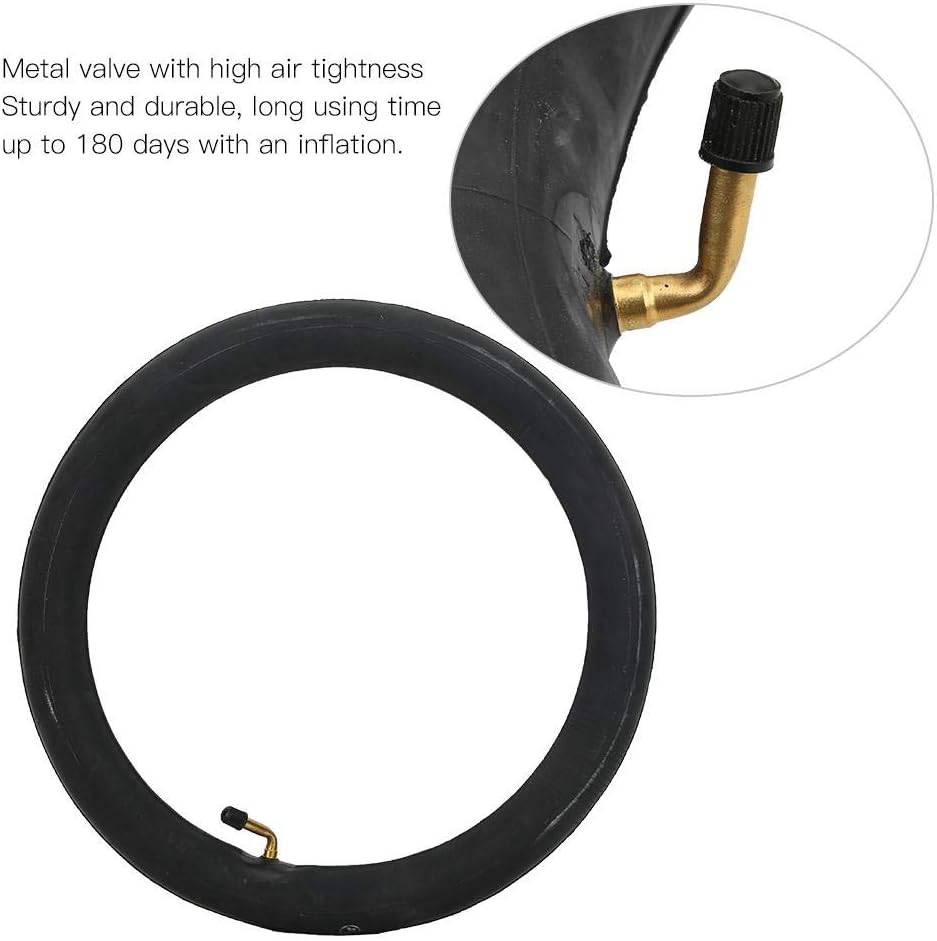 Electric Bicycle Butyl Rubber Inner Tube with Metal Bent Valve Stem for E-Bike Accessories