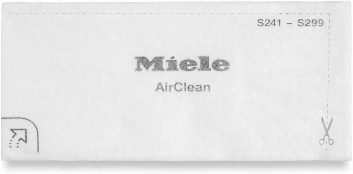 Miele AirClean Filters for All Miele Bagged Canister Vacuum Cleaners