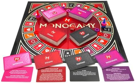 Monogamy Board Game - A Multi-Award Winning Board Game Making Great for Men and Women to Bring You Closer Than Ever
