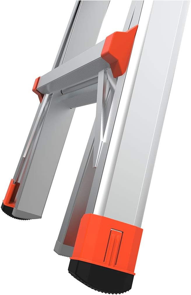 Little Giant Super Duty, 14 ft Multi-Position Ladder, 10401 | Aluminum Multi-Position Ladder, Type IAA 375 lbs. Weight Rating