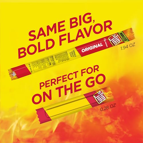 Slim Jim Smoked Jerky Snack Sticks, Original Flavor, 0.28 oz., 46-ct