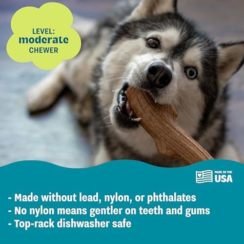 Pupstages Super Dogwood Stick Dog Chew Toy, Made in USA, X-Small, 6"