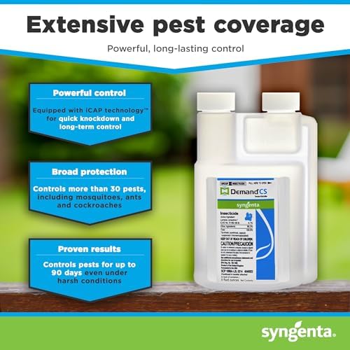 Syngenta 73654 Demand CS Insecticide, 8oz, Beige
