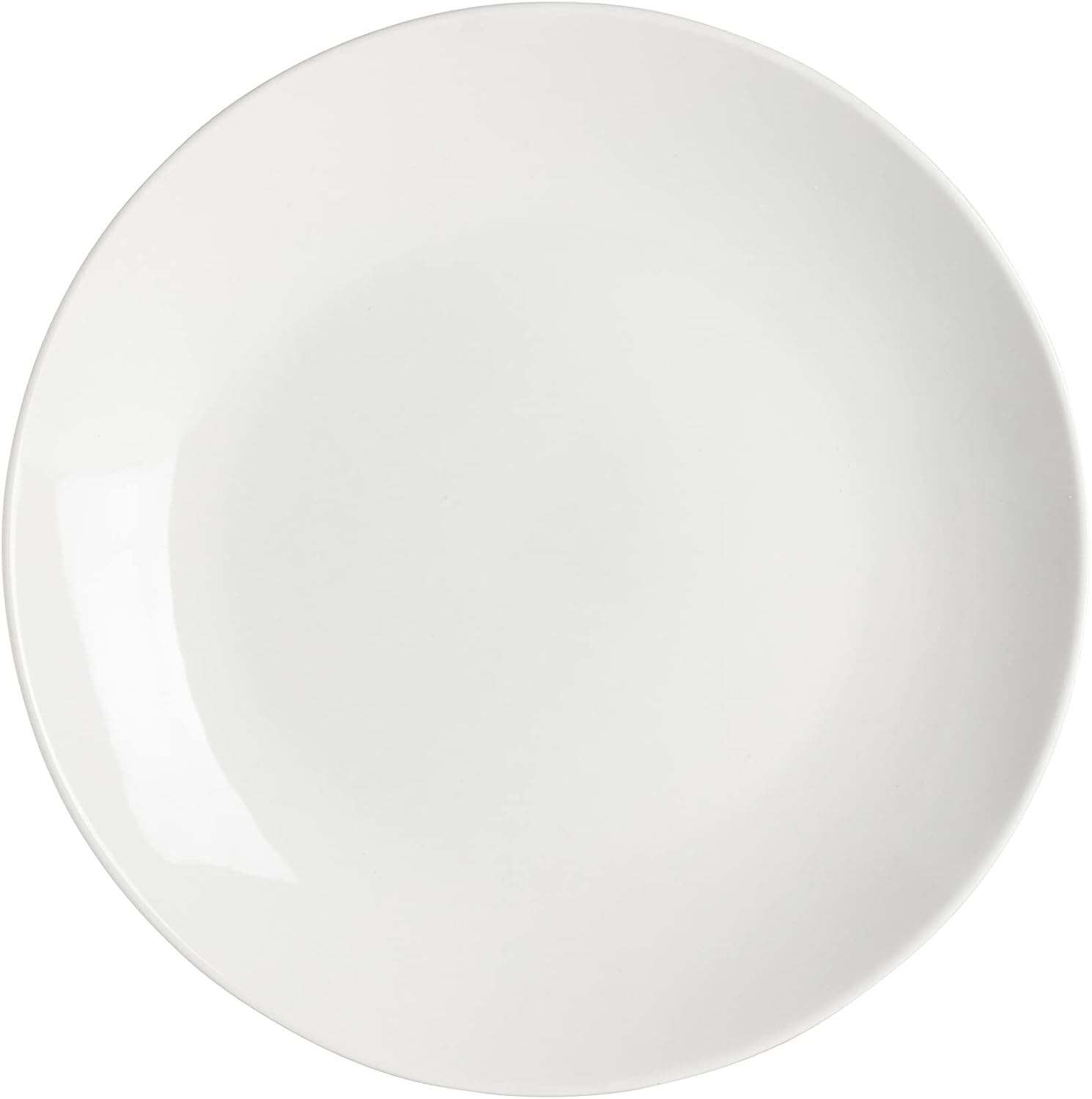 10 Strawberry Street Simply Square 16 Piece Dinnerware Set, Porcelain, White