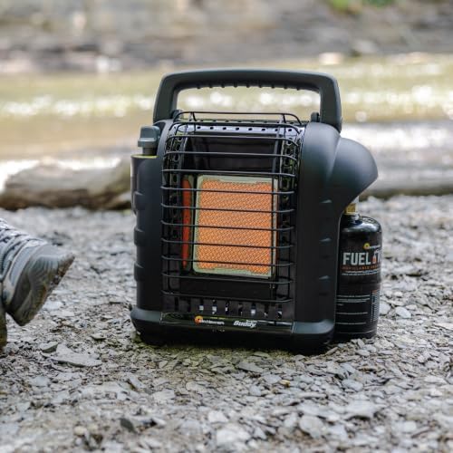 Mr. Heater 9,000 BTU Portable Buddy Midnight Series Radiant Propane Heater