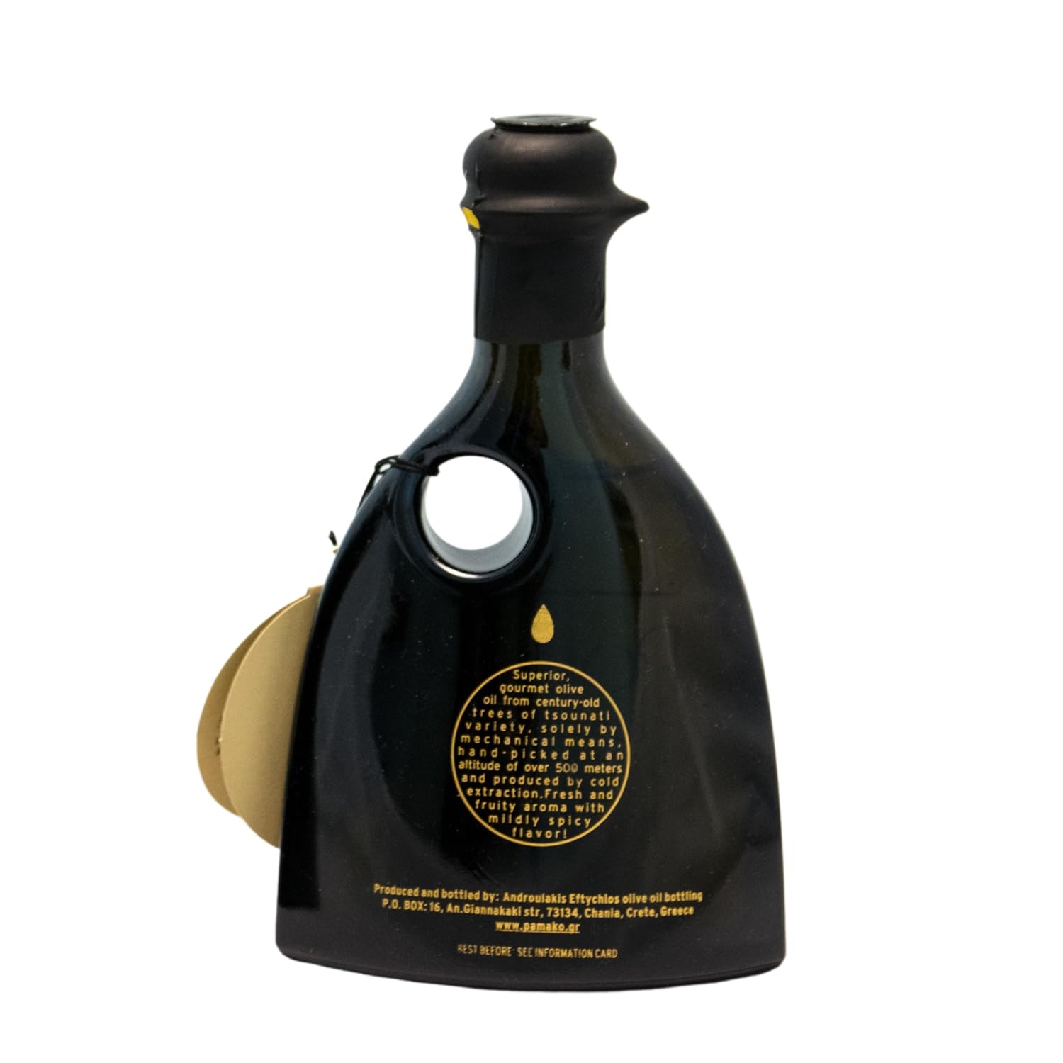Pamako Ultra-Premium Monovarietal Mountain Organic Olive Oil | 500ml | 2023-4 Harvest | Cold Pressed Organic Evoo From Greece | 2039mg/kg