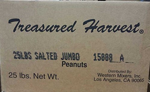 Roasted & Salted Jumbo Peanuts - 25 lb. Box