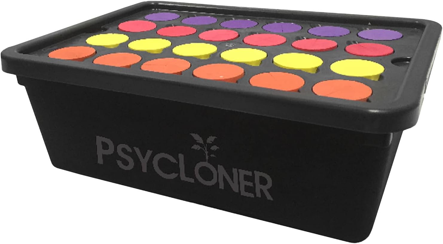 Psycloner Clone Machine, Hydroponics System, Cloner for Plant Cuttings, Propagation, 2 Gallon, Deep Water Culture, DWC (24 Site)