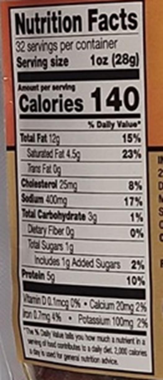 Sugar River Meat Snack Links Sticks Ends & Pieces, 2lbs (Original Snack Stick, NOT vacuum sealed)