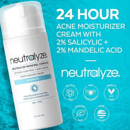 Neutralyze Acne Moisturizer with Time-Release Salicylic Acid, 3.4 fl oz