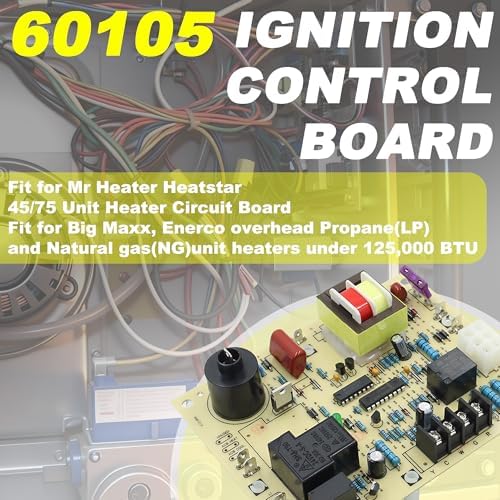 60105 Ignition Control Board PCB Fit For Mr Heater, HeatStar MHU&HSU Series | New Fit for Enerco