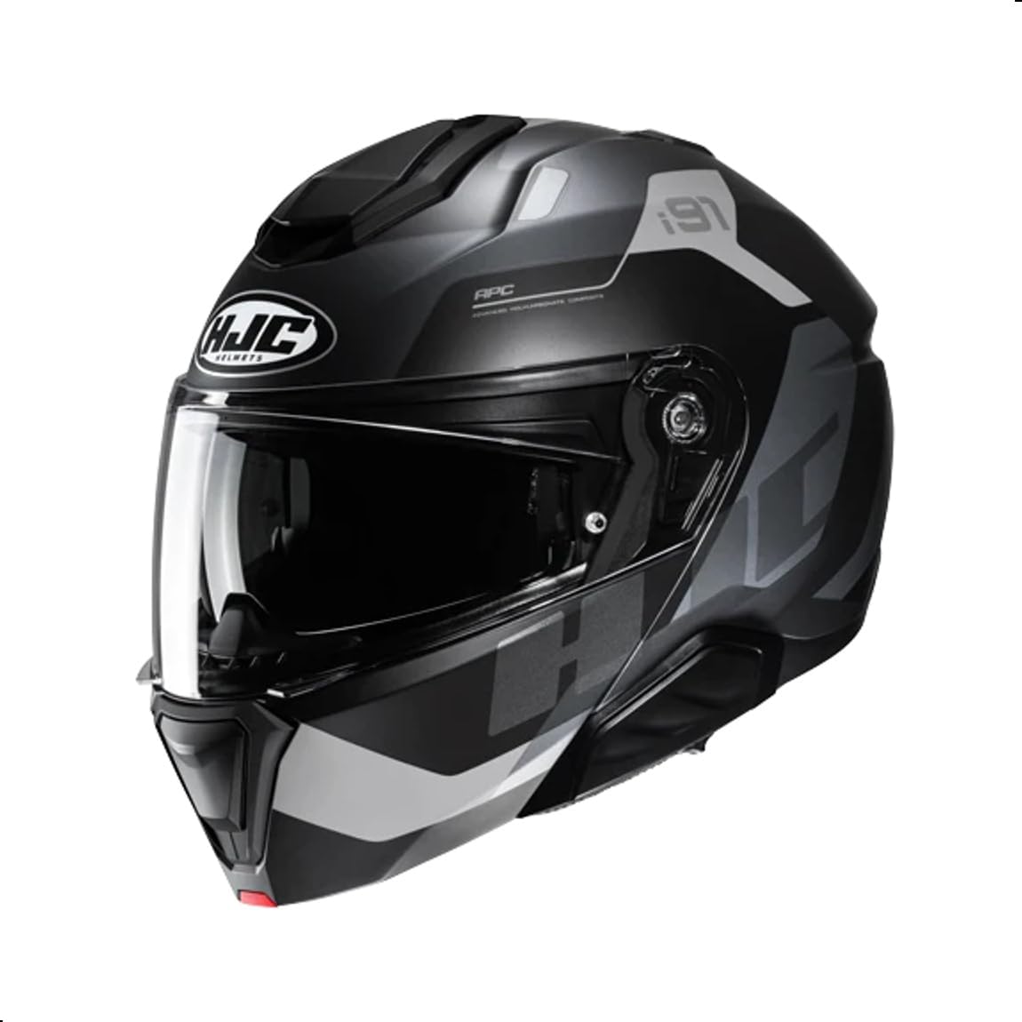 HJC i91 Carst Modular Motorcycle Helmet with HJ-33 Pinlock Shield, DOT Approved (MC1SF, X-Large)