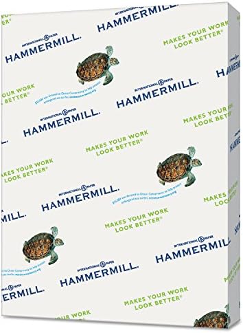 Hammermill Colored Paper, 20 lb Ivory Printer Paper, 8.5 x 11 - Made in the USA, Pastel Paper, 103176R - 1 Ream (500 Sheets)
