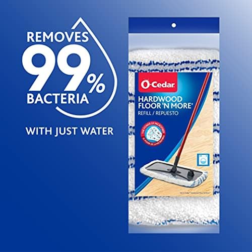 O-Cedar Hardwood Floor 'N More Microfiber Mop Refill
