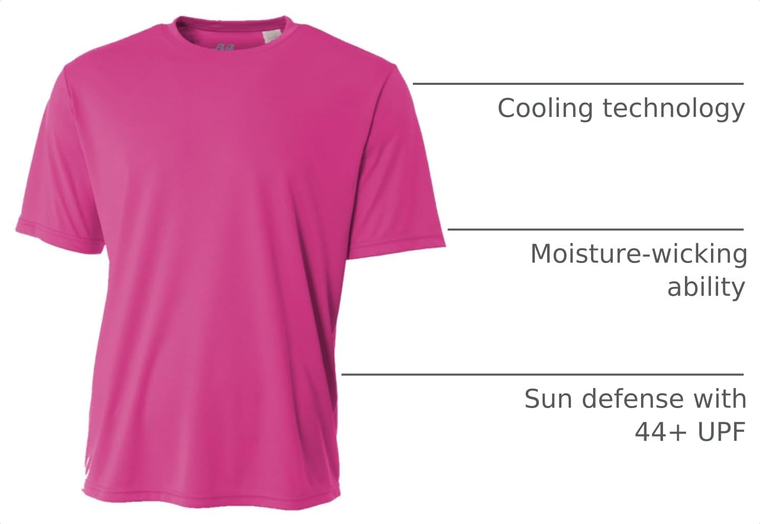 A4 Men's Cooling Performance Crew Short Sleeve Tee