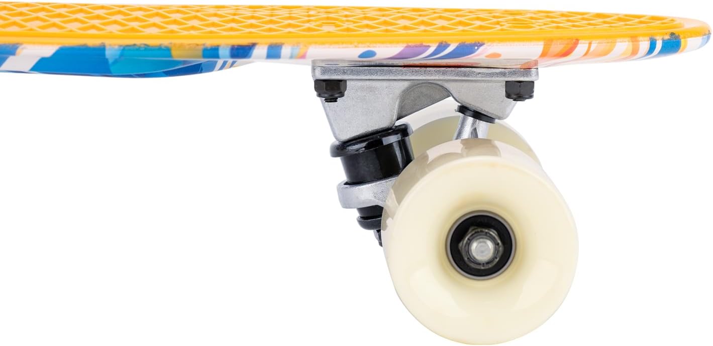 KMX Classic Retro Mini Cruiser Skateboard for Kids, Teens, Adults