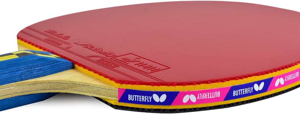 Butterfly Nakama S4 Table Tennis Racket - Carbon Fiber Power With Surprising Control - Nakama Series - Includes 2 40+ Balls - Recommended For