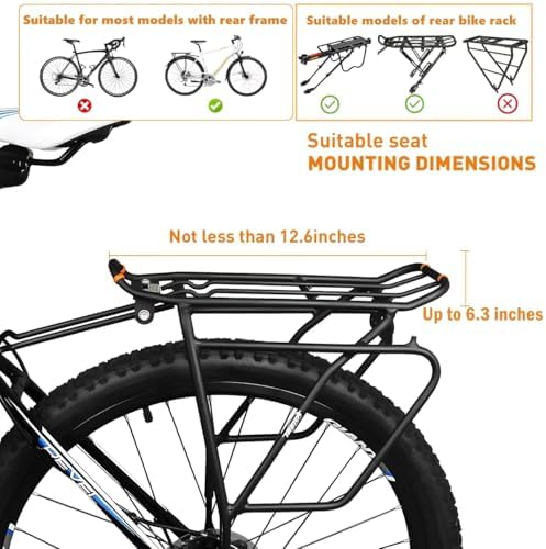 Bicycle Rear Seat Cushion Armrest Footrest Set, Kid Child Carrier Bicycle Baby Seat, Including Cushion and Backrest, Armrest Handrail, Footrests, Bell