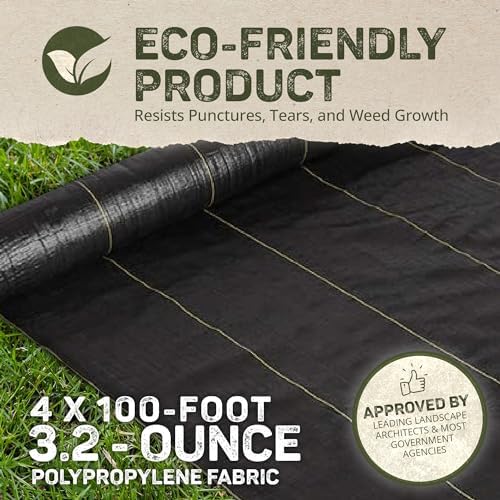 Fabric - Heavy Duty - 4 x 100 ft - Polypropylene