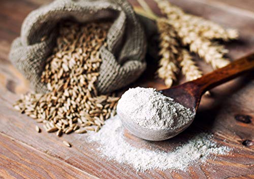 Food to Live Rye Flour, 8 Pounds – Stone Ground from Whole Grain Rye Berries, Kosher, Vegan, Bulk, Great for Bread Baking, Product of the USA