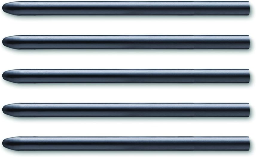 Wacom Intuos Graphics Drawing Tablet with 3 Bonus Software Included, 7.9"x 6.3", Black (CTL4100) & ACK20001 Standard Nibs