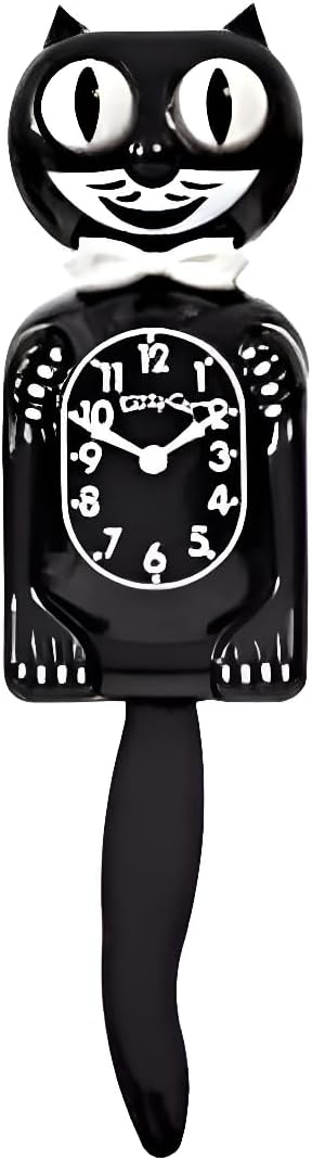 Kit Cat Klock Classic Black-Small