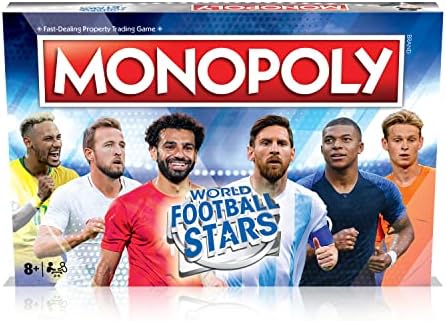 Winning Moves Mega Monopoly Board Game, 12 Extra Spaces Including Downing Street, Saville Row and Knightsbridge, Invest in Skyscrapers, for Ages 8 Plus