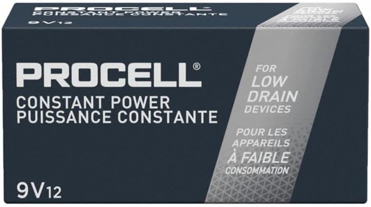 ProCell 12 Alkaline Batteries, 9V, 12/Box