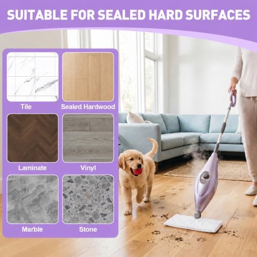 4 Pack Steam Mop Replacement Pads Compatible with Shark Steam Pocket Mop S3500 Series (S3501, S3601, S3550, S3901, SE450)
