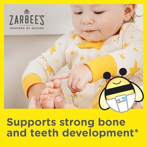 Zarbee's Baby Vitamin D Drops, 400 IU per Drop, with Dropper, 0.47 fl oz