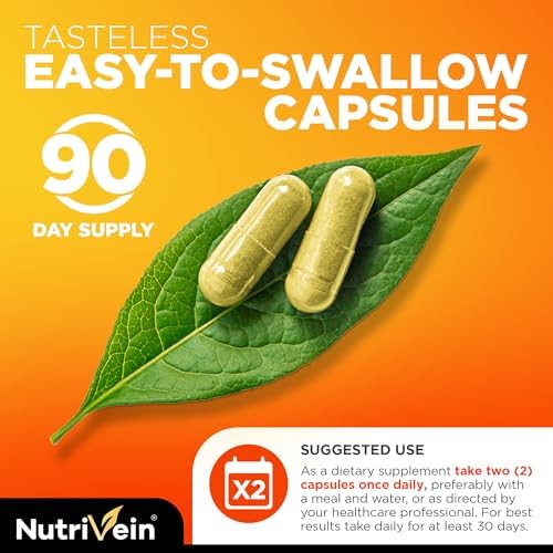Nutrivein Liposomal Vitamin C Supplement 1650 mg - 180 Capsules