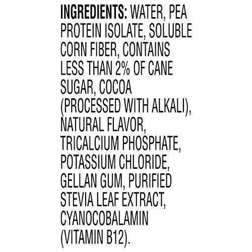 Evolve Plant Based Protein Shake, Café Mocha, 20g Vegan Protein, Dairy Free, No Artificial Sweeteners, Non-GMO, 10g Fiber, 11oz, (12 Pack) (Formula May Vary)