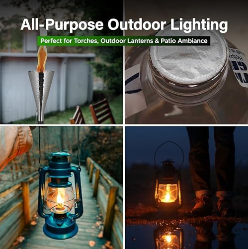 Firefly - Premium Paraffin Lamp Oil 32 oz - Smokeless Indoor Fuel | Eucalyptus Scent, Kosher Certified, Wick Fed Lamps, Lantern And Candle Use