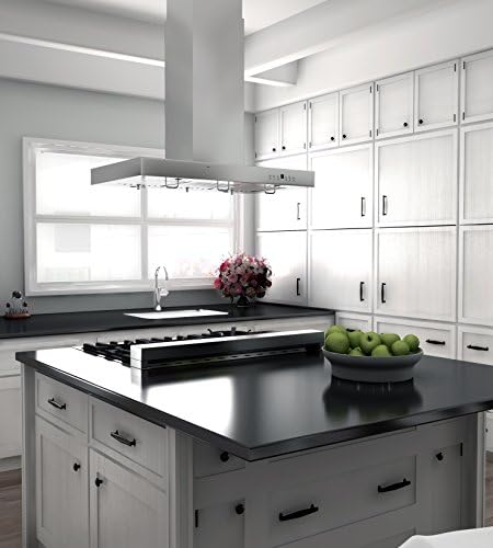 Z Line KE2i-42 760 CFM Island Mount Range Hood, 42", Stainless Steel