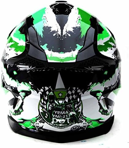 Motocross Youth Kids Helmet DOT Approved - YEMA Helmet YM-211 Motorbike Moped Motorcycle Off Road Helmet for Boys Girls