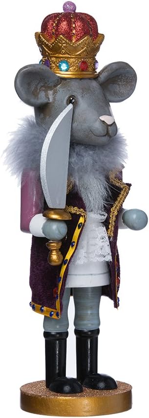 Hollywood Nutcrackers Kurt Adler Hollywood Mouse King Nutcracker, 12-Inch