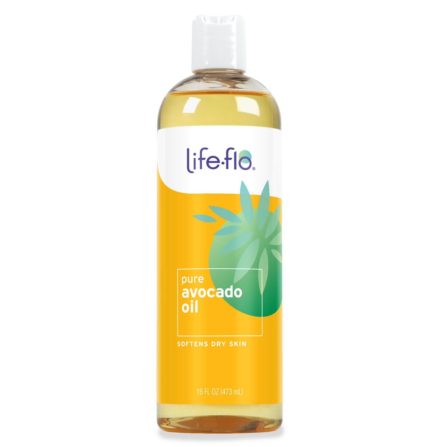 LIFE-FLO Pure Coconut Oil, Fractionated, Refined Liquid Coconut Oil, Skin Care, Hair Care, Massage, Aromatherapy, All Skin Types, Hypoallergenic, 60-Day Guarantee, Not Tested on Animals, 16oz