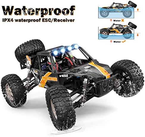 HAIBOXING 905 Protector 1:12 Scale RC Cars, Off-Road RC Buggy Hobby Grade | Aluminum Oil-Filled Shocks, Fast Remote Control Car 38 km/h