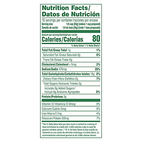 Knorr Professional Soup du Jour Beef Vegetable and Barley Soup Mix 0g Trans Fat per Serving, Just Add Water,13.9 Ounce (Pack of 4)