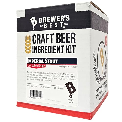 Brewer's Best One Gallon Home Brew Beer Ingredient Kit (Imperial Stout)