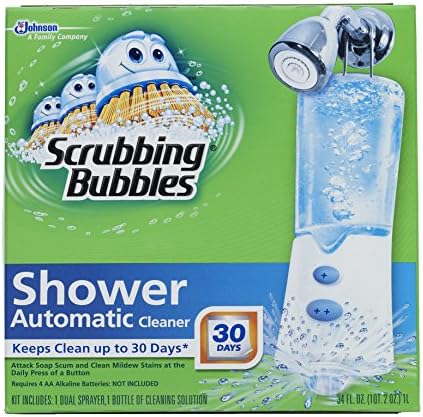 Scrubbing Bubbles Automatic Shower Cleaner, Starter Kit, 34 Ounce.