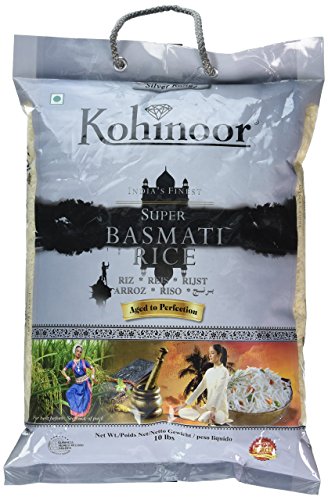 Kohinoor Silver Range Basmati Rice (10 Lbs)