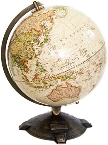 National Geographic Antique Globe 12". Made in The USA