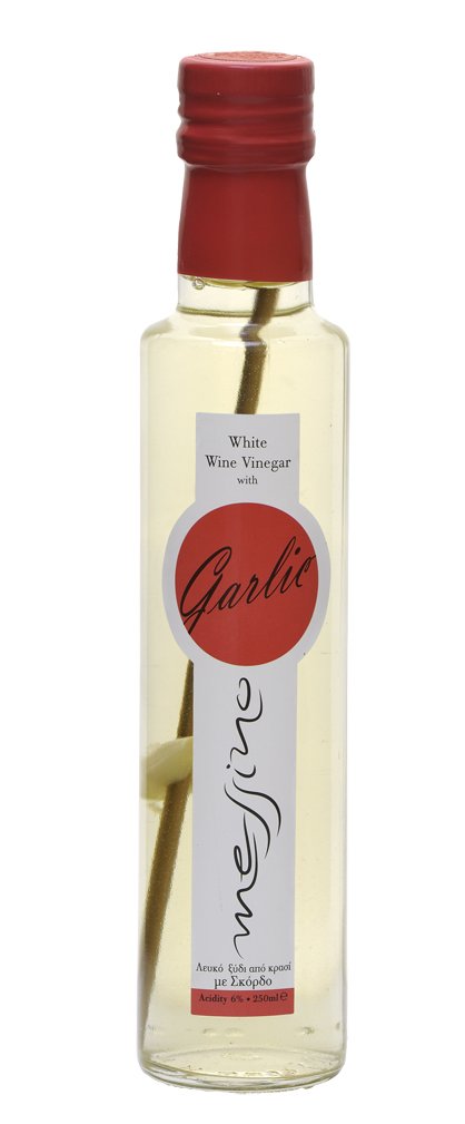 Messino White Wine Vinegar, Greek Vinegar for Salads, 250ml