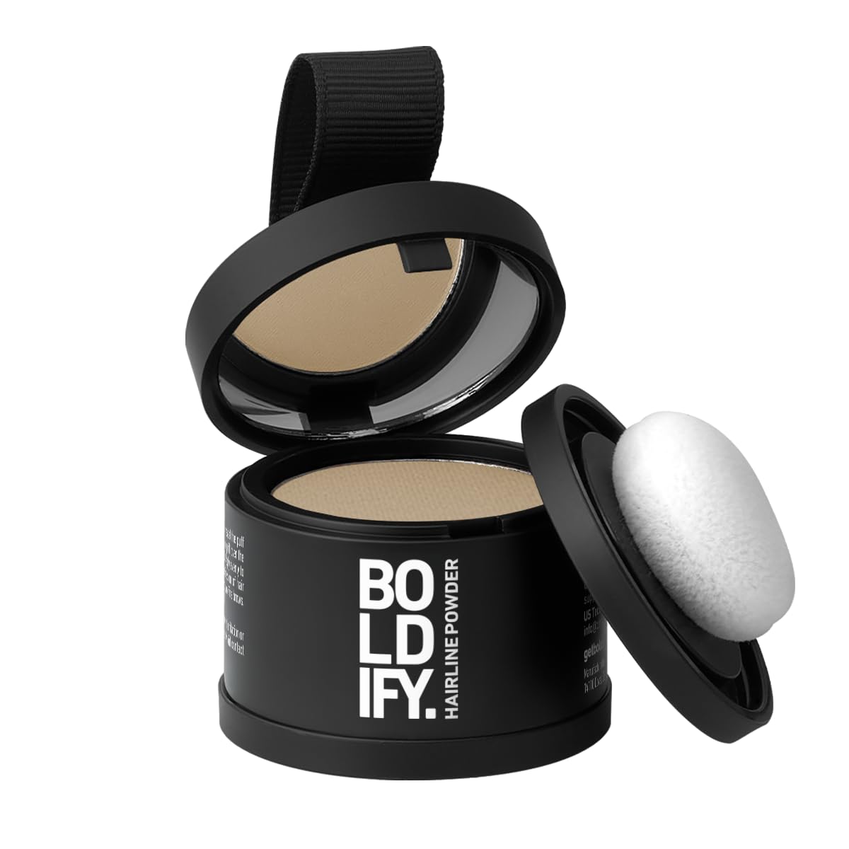 Boldify Hairline Powder, Root Touch Up Hair Color Dark Brown 4g