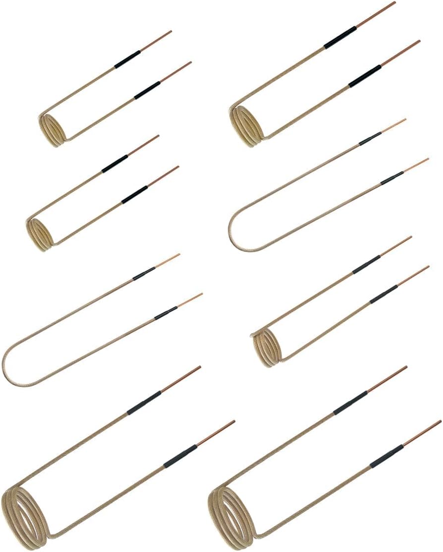 Solary Magnetic Induction Heater Coil - 8Pcs Durable Heating Coils