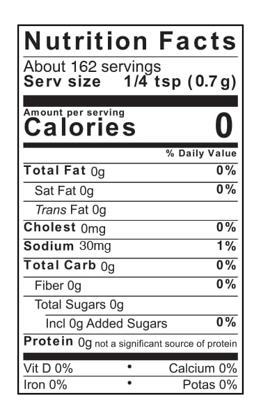 GIBSONS STEAKHOUSE Seafood Seasoning, 5.5oz Bottle