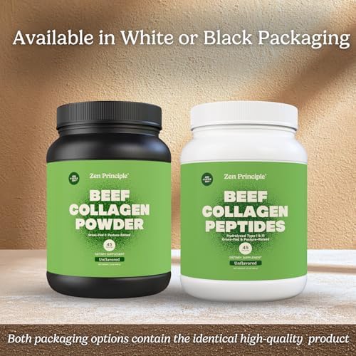 Grass-Fed Agglomerated Hydrolyzed Collagen Peptides 1.5 lb. Anti-Aging Protein for Healthy Hair, Skin & Joints. Paleo Friendly, GMO and Gluten Free, Pasture-Raised Bovine.