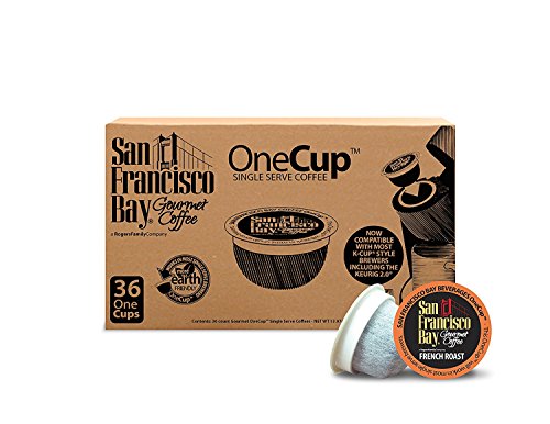 San Francisco Bay OneCup Single Serve, French Roast, 36 Count (Pack of 3)