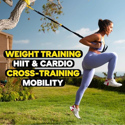 TRX Pro3 Home Gym System – Professional-Grade Suspension Trainer for Strength Training, HIIT, Cardio & Full-Body Workouts
